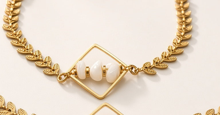 Bracelet Kalima aux perles de nacre
